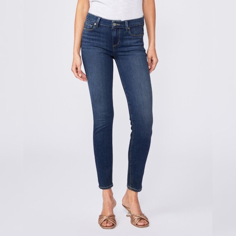 PAIGE Jeans Verduge Ankle Skinny Dark Wash Size 28 / 6, New Without Tags NWOT